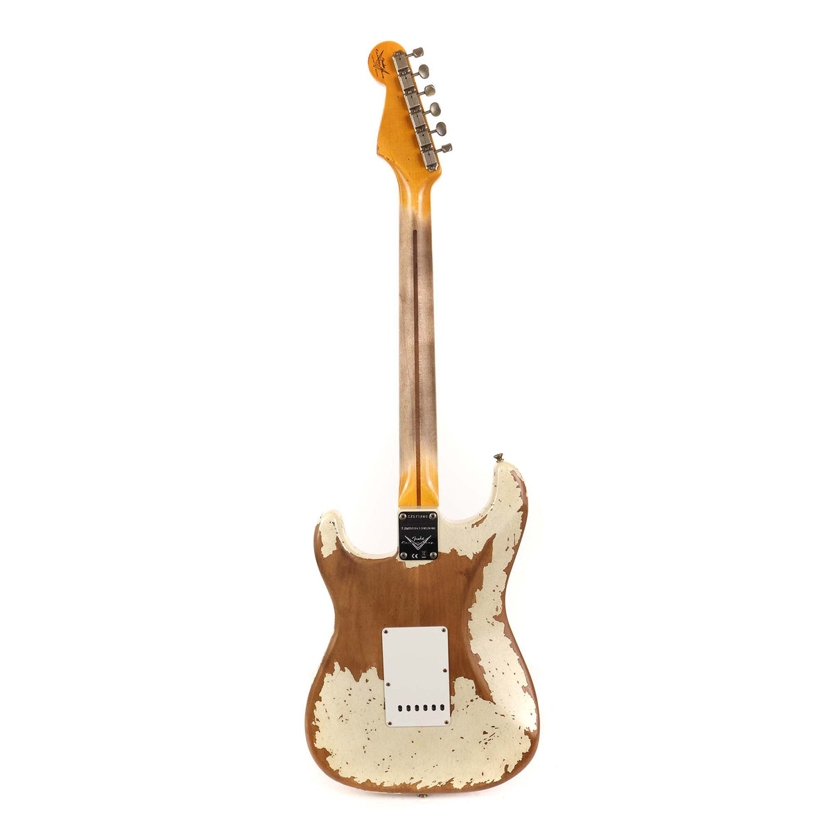 Fender Custom Shop Limited Edition 1956 Stratocaster Super Heavy Relic Aged India Ivory 2023 — 3
