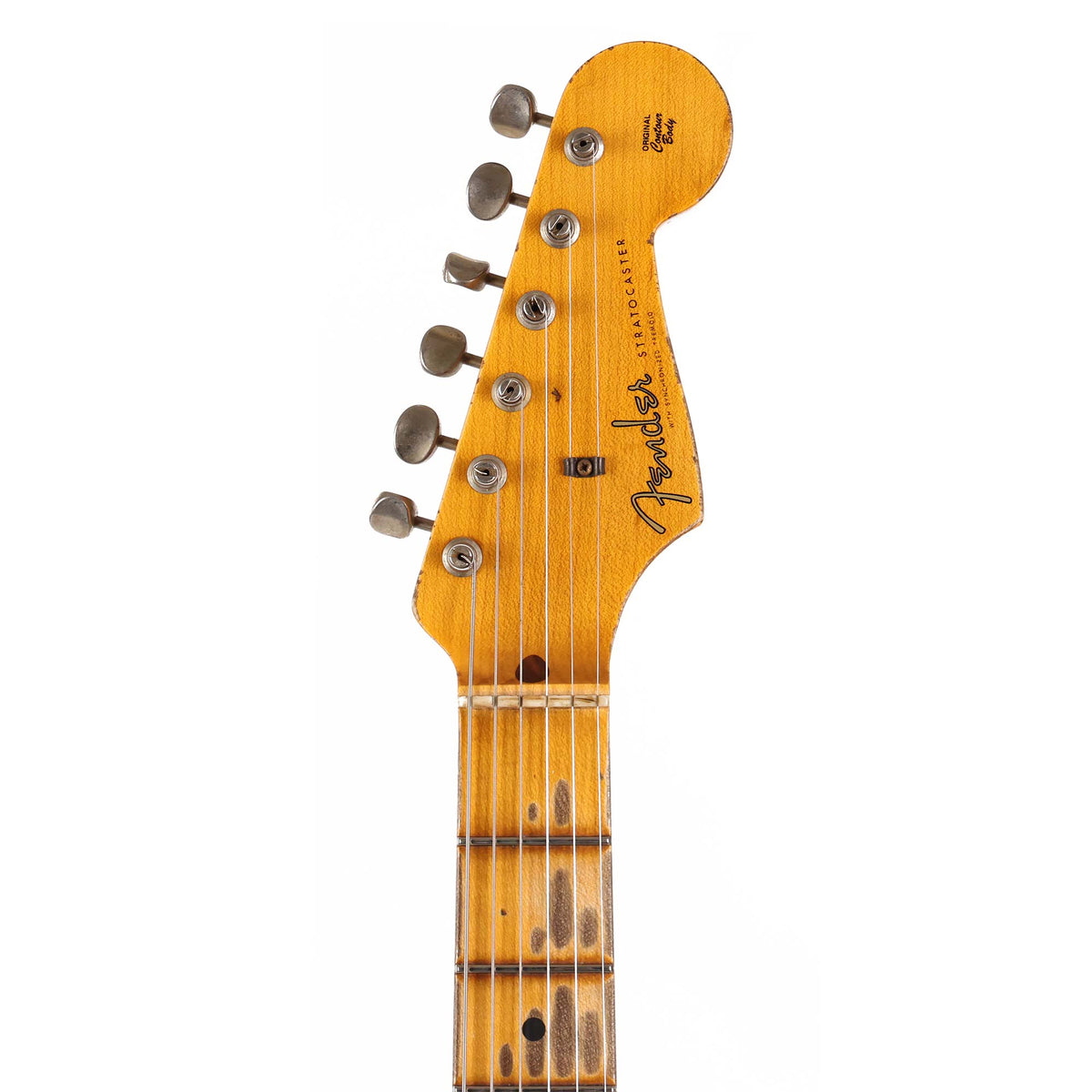 Fender Custom Shop Limited Edition 1956 Stratocaster Super Heavy Relic Aged India Ivory 2023 — 8