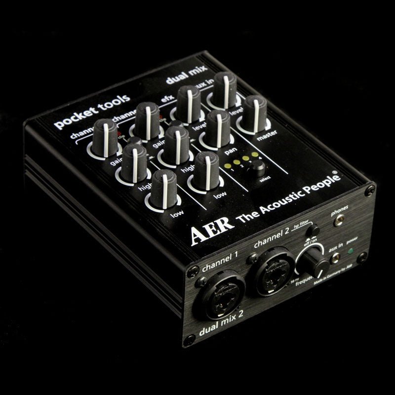 AER Dual Mix 2 Pre-Amplifier Mixer Effect Pedal | The Music Zoo