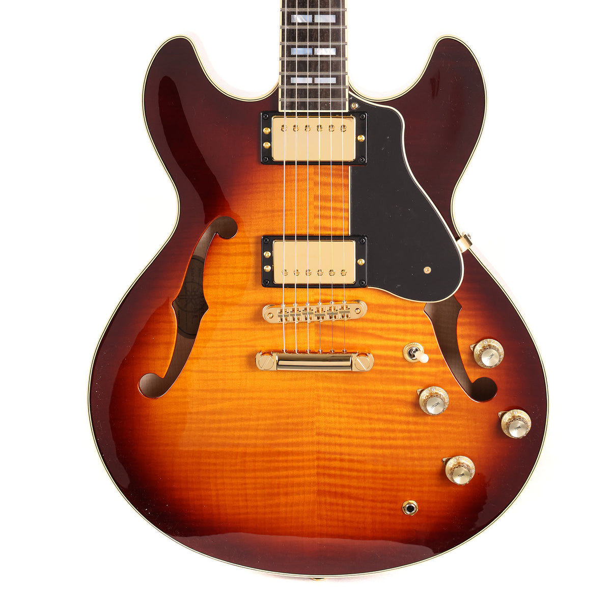 Yamaha SA2200 Semi-Hollow Violin Sunburst — 1