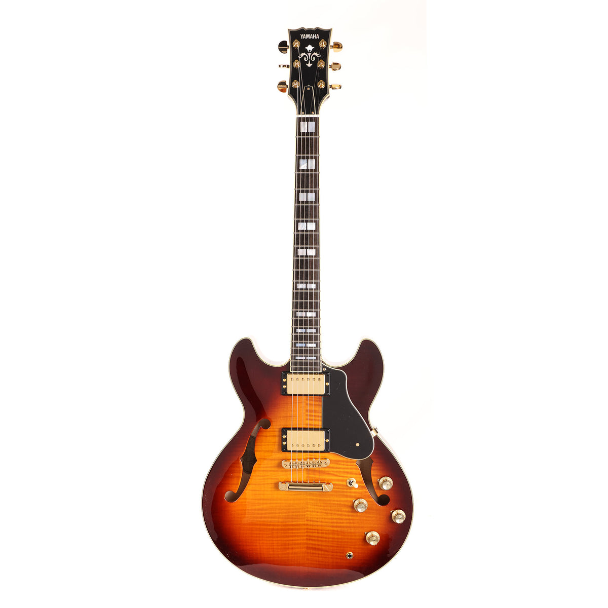 Yamaha SA2200 Semi-Hollow Violin Sunburst — 2