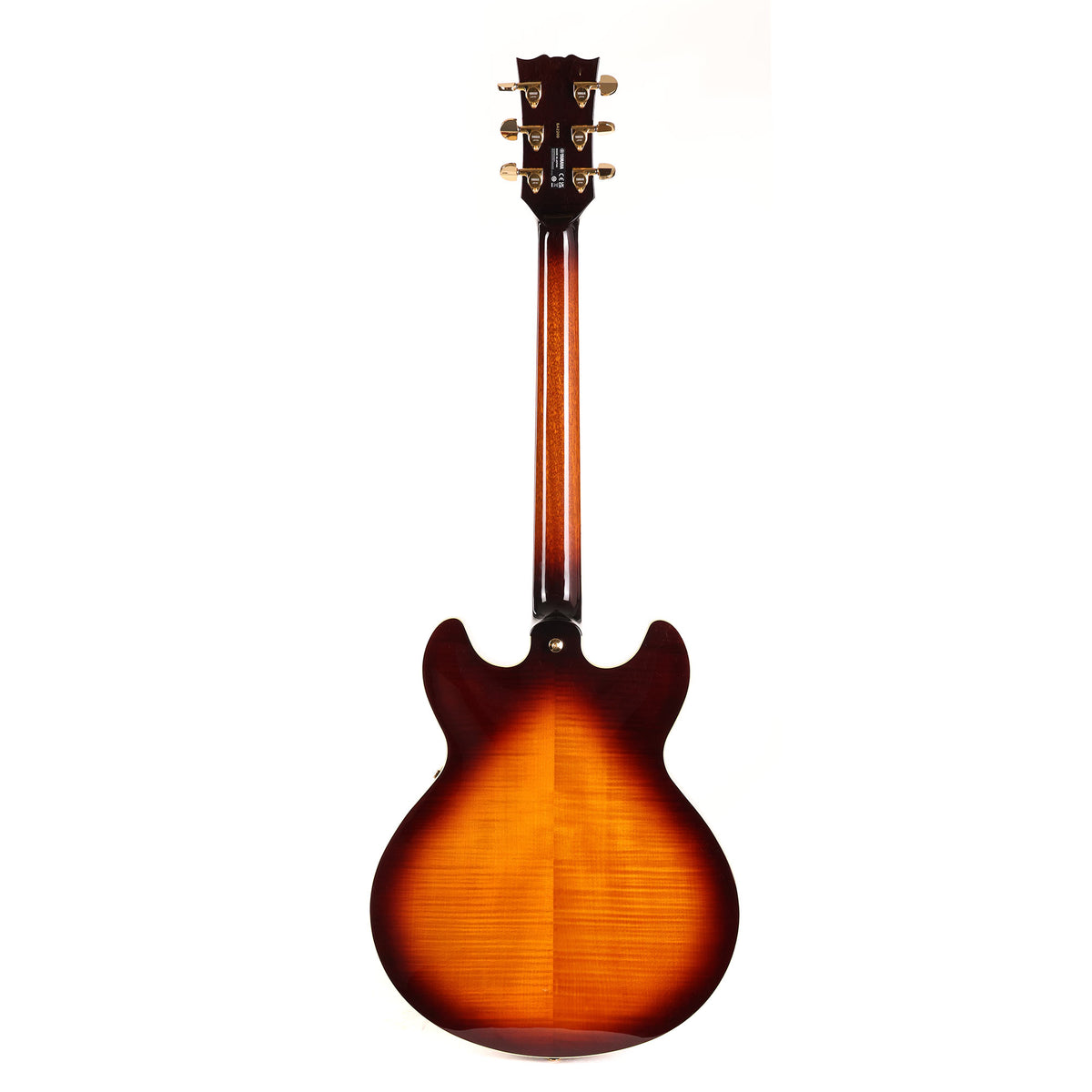 Yamaha SA2200 Semi-Hollow Violin Sunburst — 3
