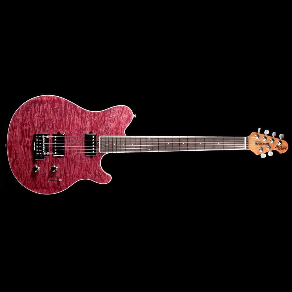 Ernie Ball Music Man BFR Axis Super Sport Trans Light Purple — 2