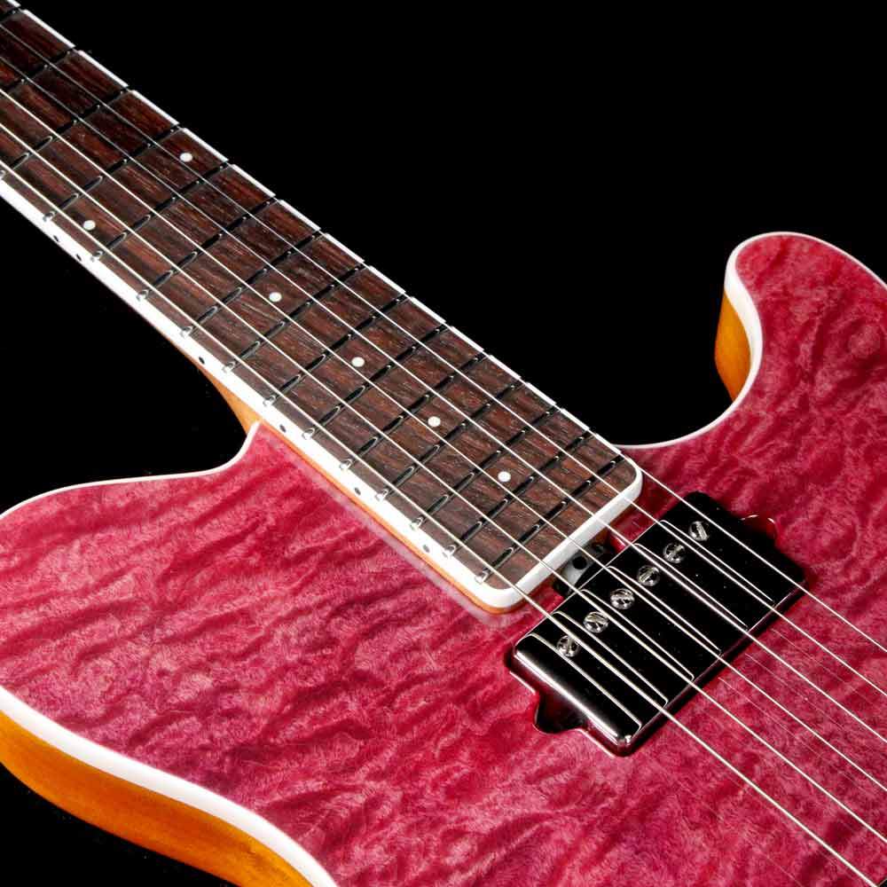 Ernie Ball Music Man BFR Axis Super Sport Trans Light Purple — 5