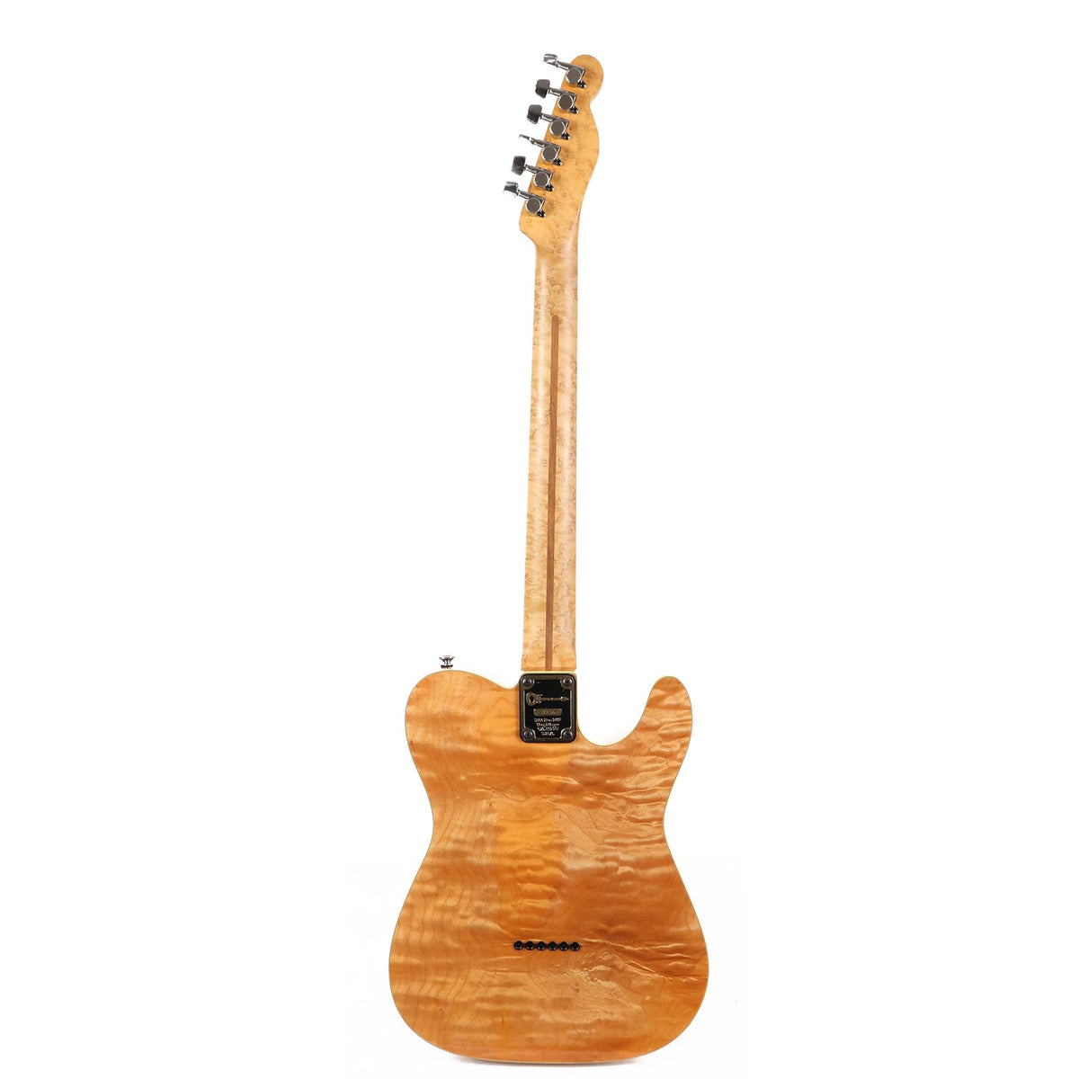1983 Charvel T-Style Guitar Left-Handed Flame Maple Body — 3