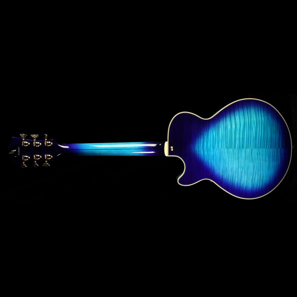 D'Angelico EX-SS Electric Guitar Blue Burst — 3