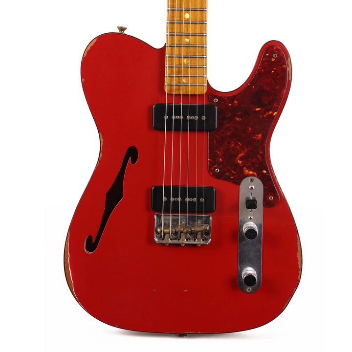 Fender Custom Shop Limited P-90 Thinline Telecaster Relic Dakota Red 2020