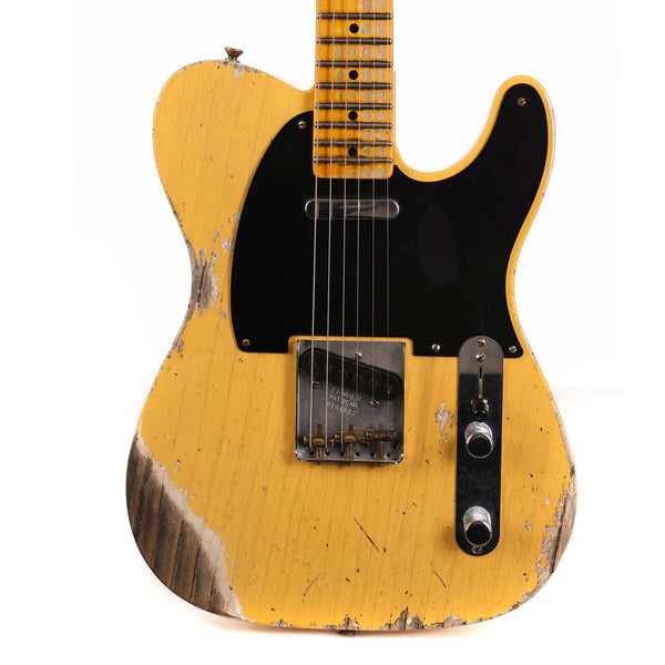 Fender Custom Shop Limited 70th Anniversary Broadcaster Aged Nocaster Blonde Heavy Relic 2020
