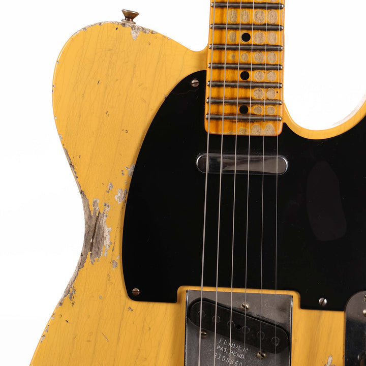 Fender Custom Shop Limited 70th Anniversary Broadcaster Aged Nocaster Blonde Heavy Relic 2021