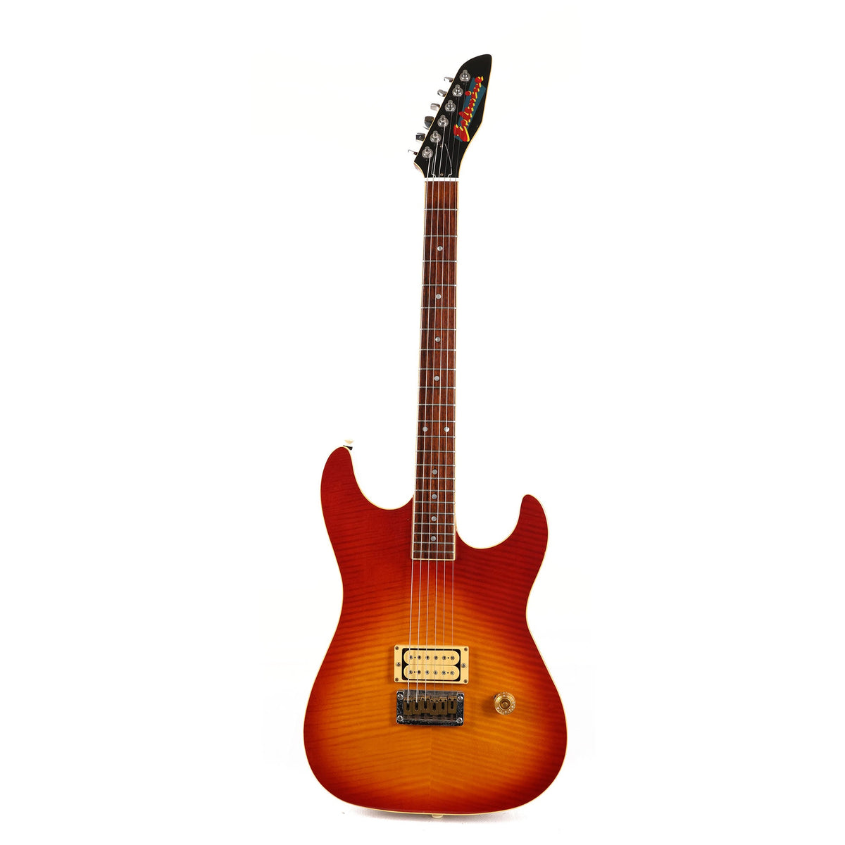 1980's Erlewine Automatic Guitar Cherry Sunburst — 2