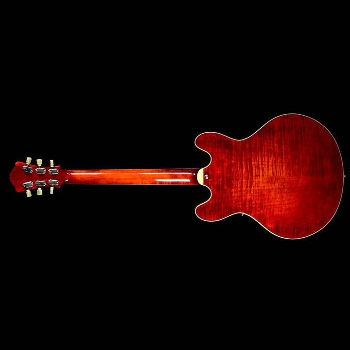 Eastman T486B Thinline Semi-Hollow Electric Guitar Antique Varnish