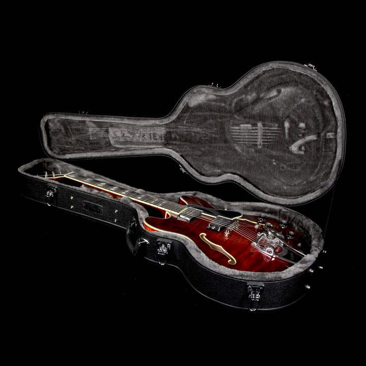 Eastman T486B Thinline Semi-Hollow Electric Guitar Antique Varnish