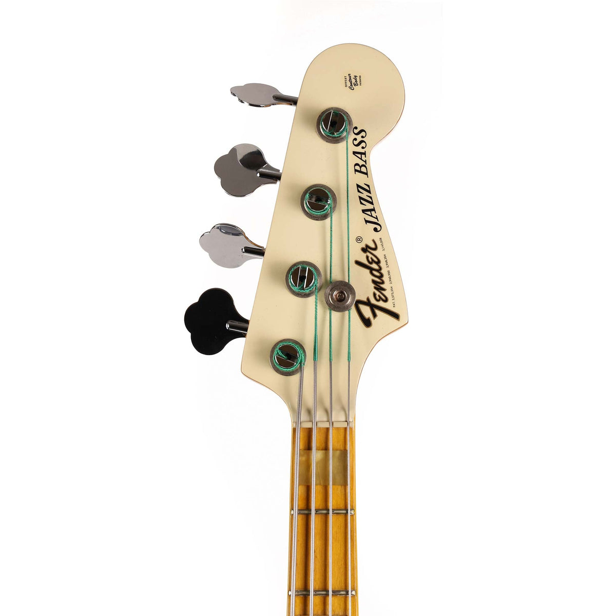 1973 Fender Jazz Bass Olympic White Refin — 8
