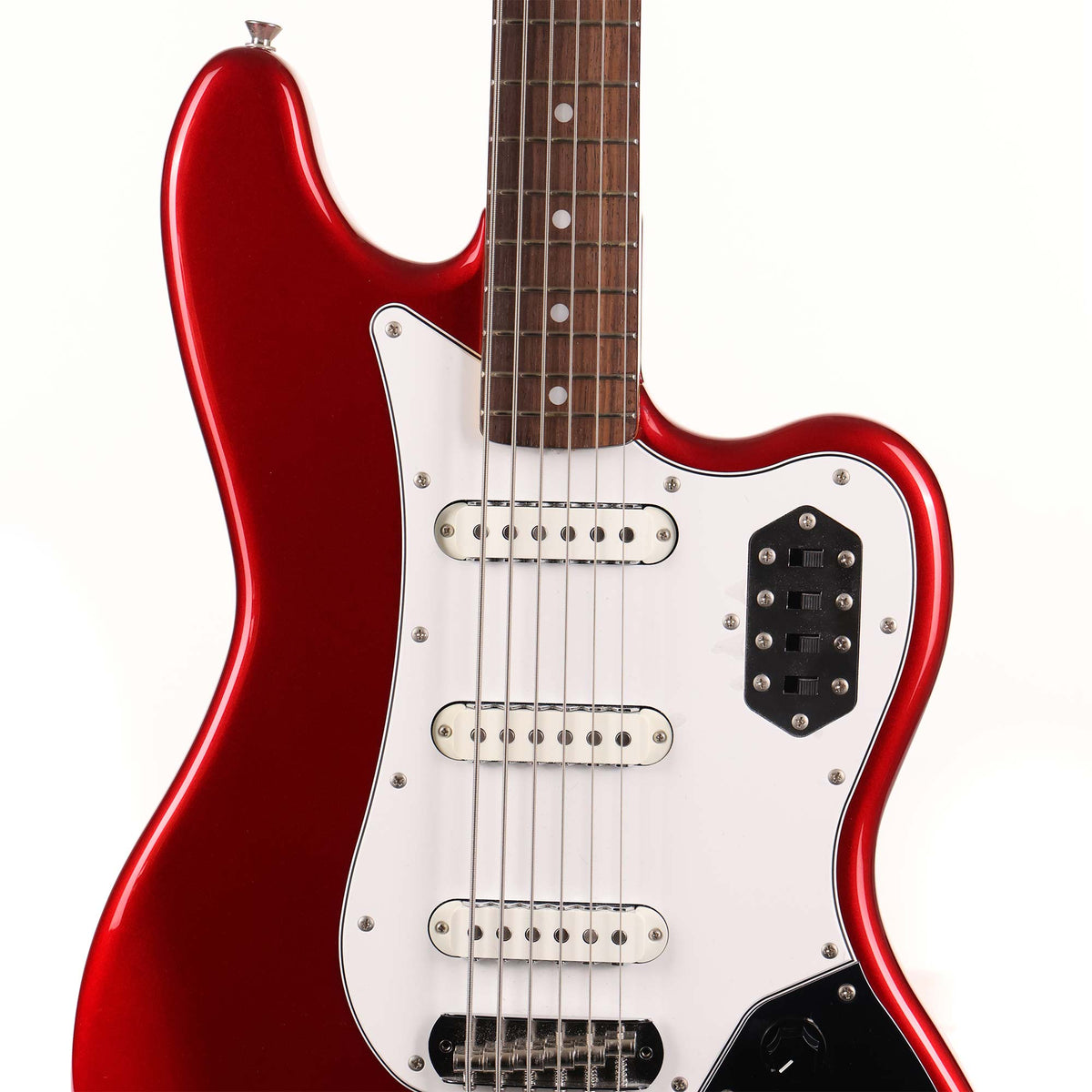 Fender MIJ Limited Edition Bass VI Candy Apple Red 2013 — 4