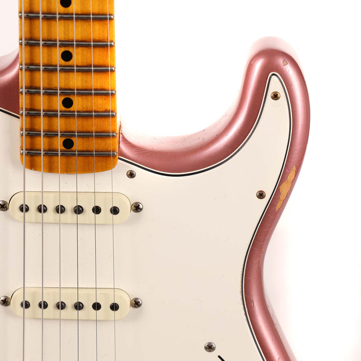 Fender Custom Shop Limited Tomatillo Stratocaster Relic Super Faded Aged Burgundy Mist Metallic 2023