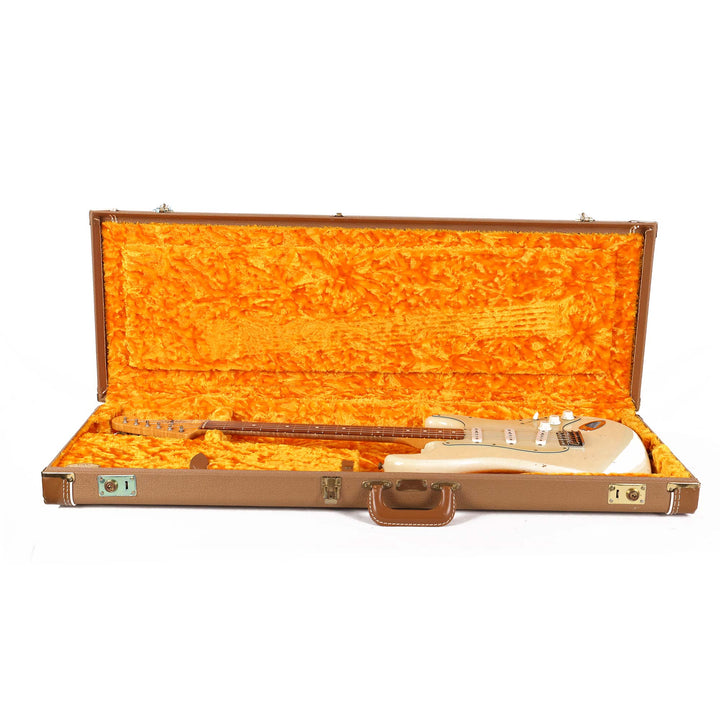 1999 Fender Custom Shop 1960s Stratocaster Relic Olympic White