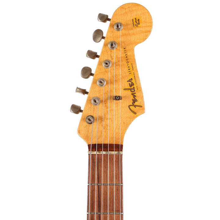 1999 Fender Custom Shop 1960s Stratocaster Relic Olympic White