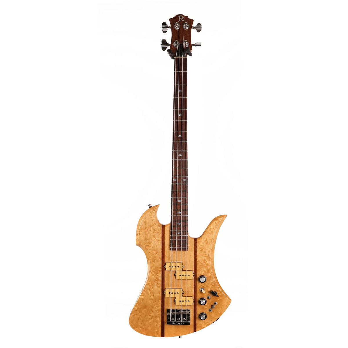 1983 B.C. Rich Mockingbird Bass Natural | The Music Zoo