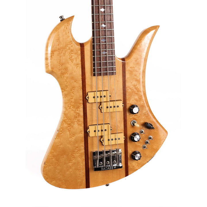1983 B.C. Rich Mockingbird Bass Natural