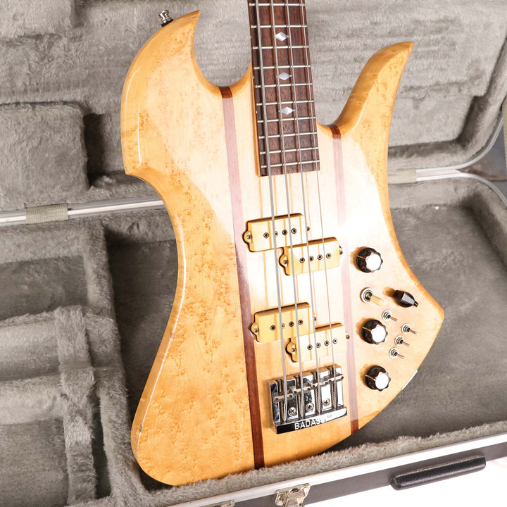 1983 B.C. Rich Mockingbird Bass Natural