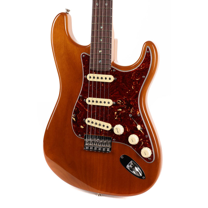 Fender Custom Shop 1963 Stratocaster Hardtail Roasted Alder Trans Amber Masterbuilt Todd Krause 2022