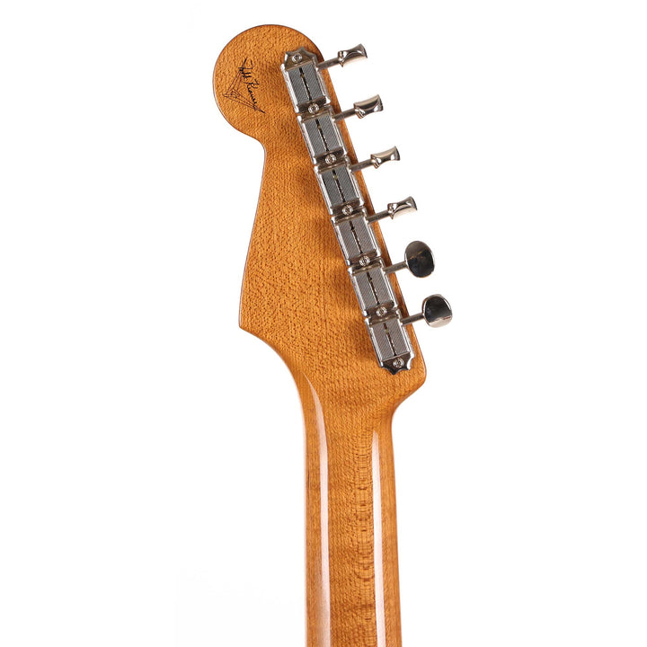 Fender Custom Shop 1963 Stratocaster Hardtail Roasted Alder Trans Amber Masterbuilt Todd Krause 2022