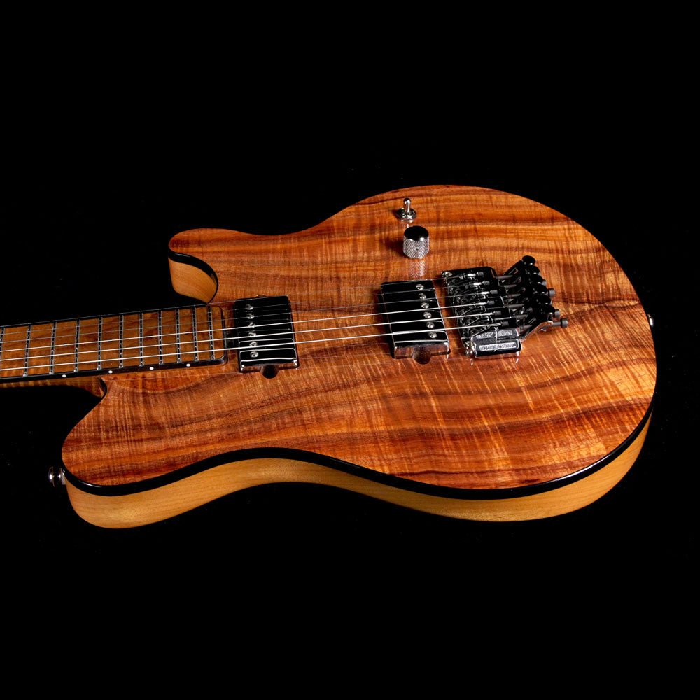 Ernie Ball Music Man BFR Axis Koa Top Electric Guitar Natural — 5
