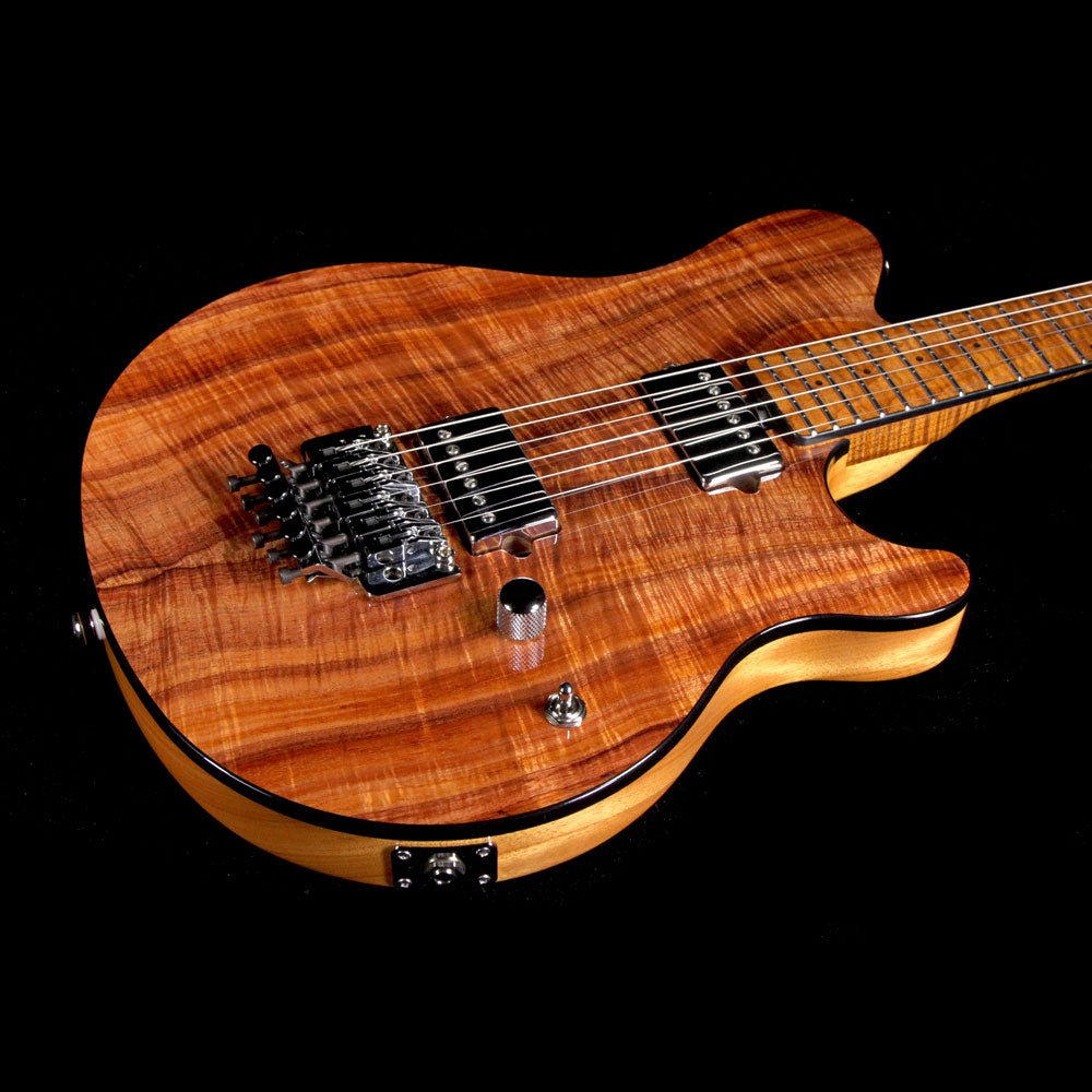 Ernie Ball Music Man BFR Axis Koa Top Electric Guitar Natural — 6