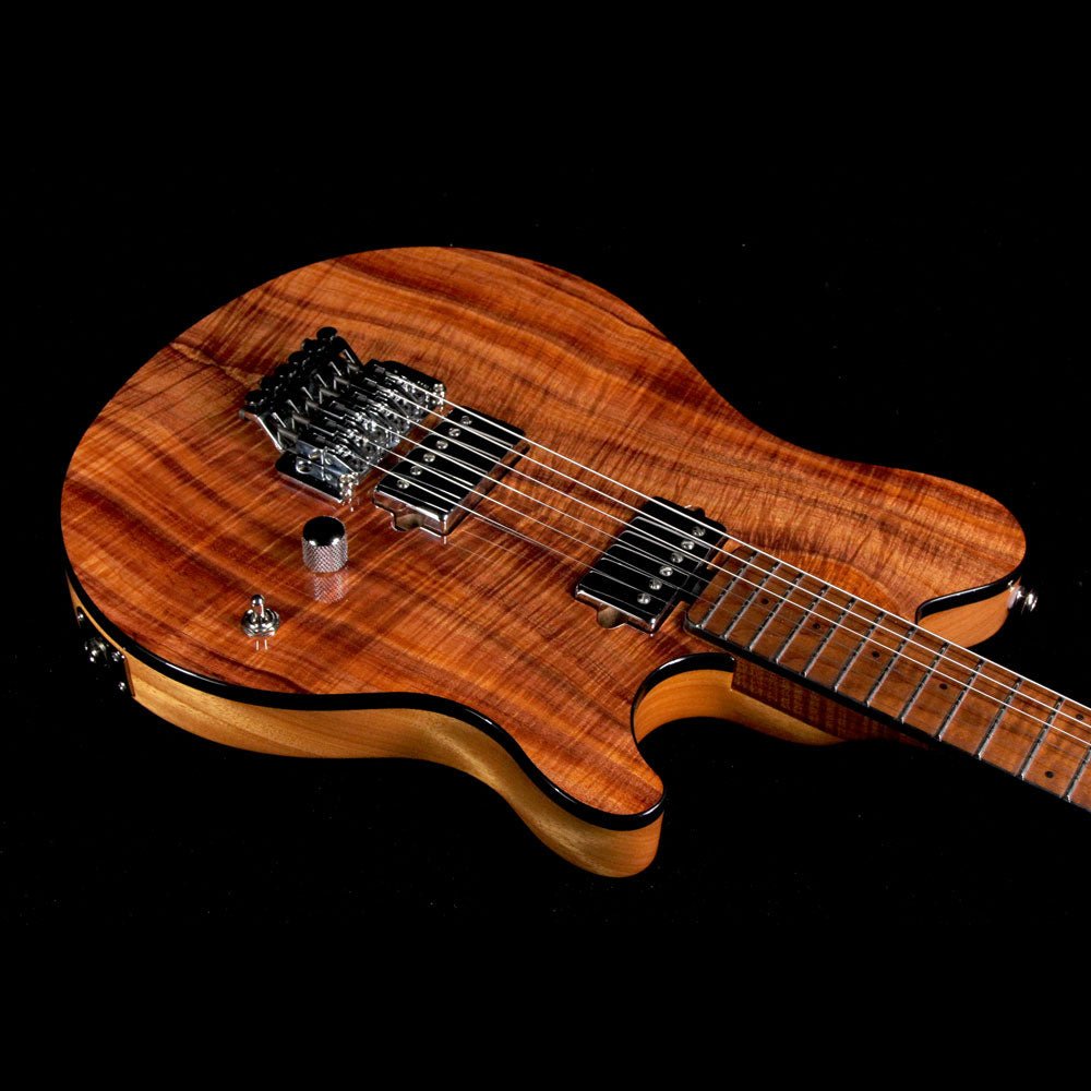 Ernie Ball Music Man BFR Axis Koa Top Electric Guitar Natural — 7