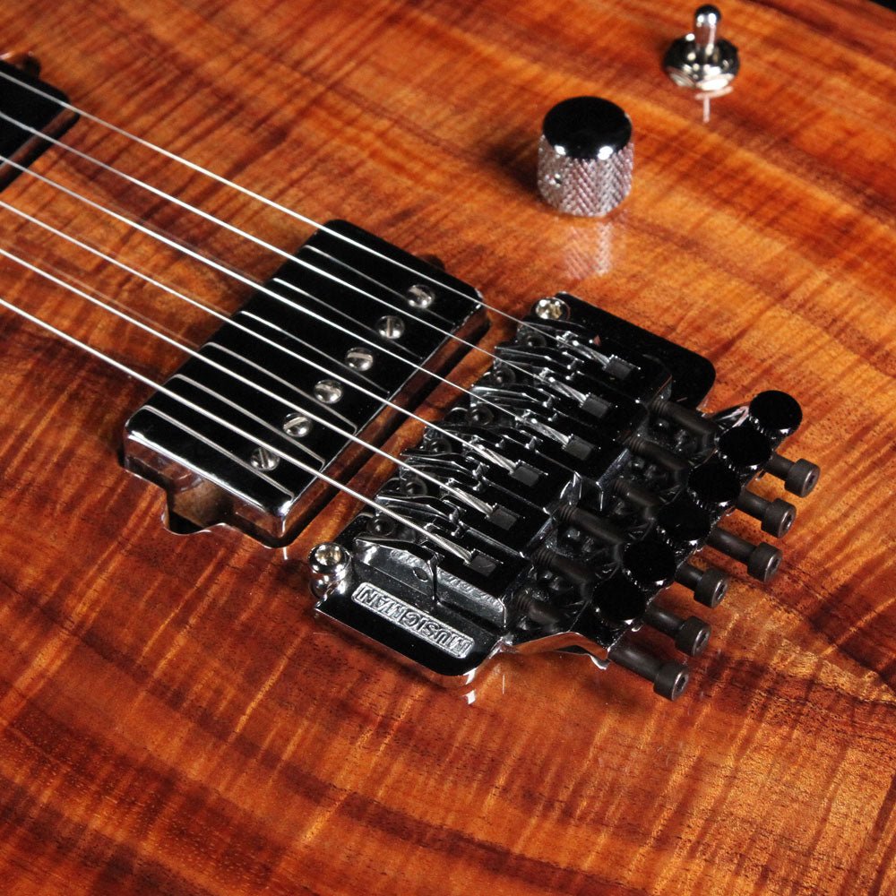Ernie Ball Music Man BFR Axis Koa Top Electric Guitar Natural — 8