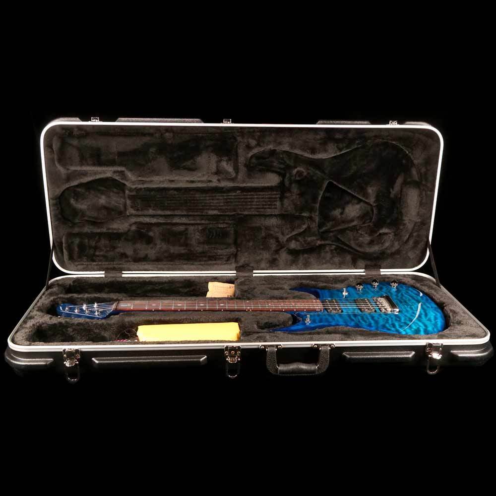 Ernie Ball Music Man BFR John Petrucci JP6 Balboa Blue Quilt — 8