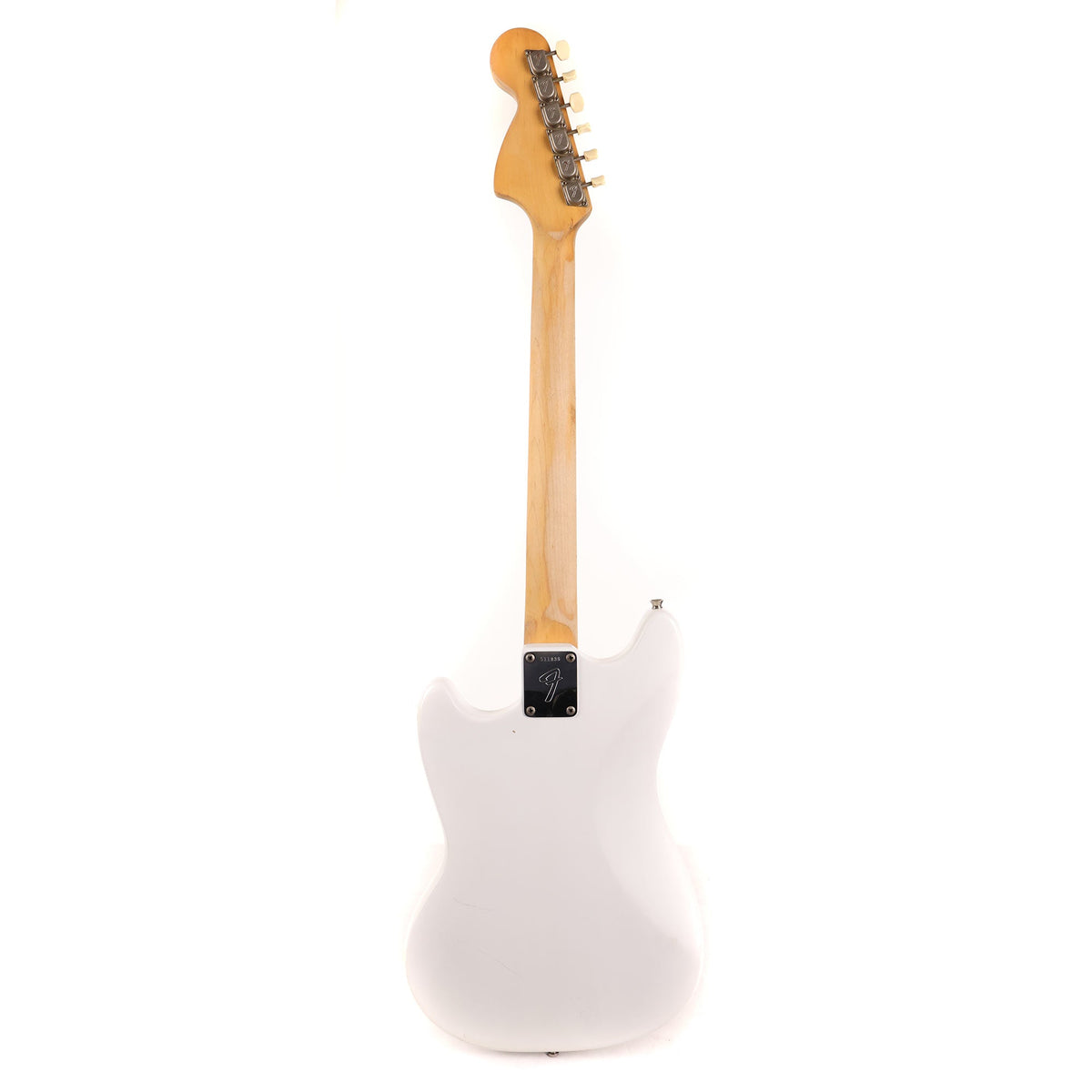 1973 Fender Mustang Refinished White — 3