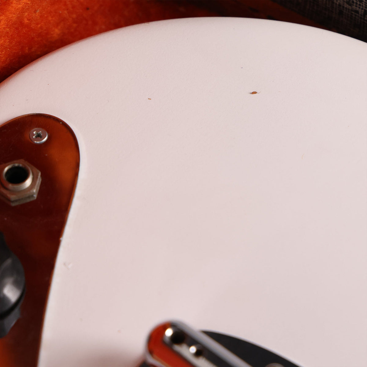 1973 Fender Mustang Refinished White — 8