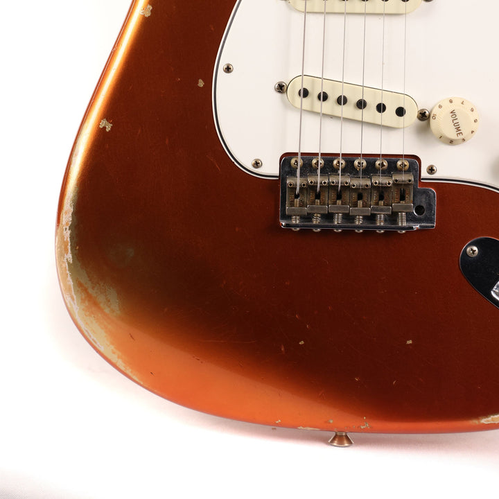 Fender Custom Shop 1967 Stratocaster Relic Super Faded Candy Apple Red 2019