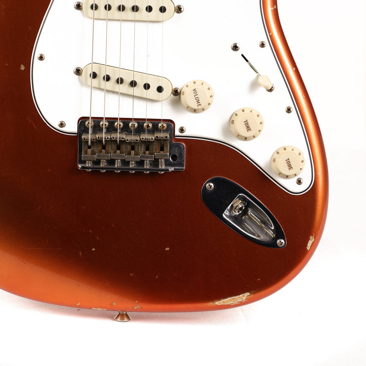 Fender Custom Shop 1967 Stratocaster Relic Super Faded Candy Apple Red 2019