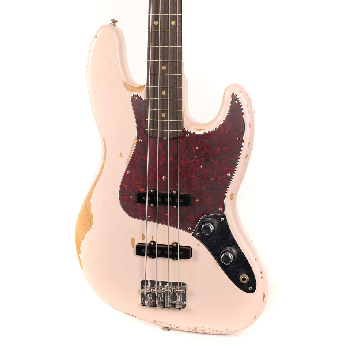Fender Flea Jazz Bass Rosewood Fingerboard Roadworn Shell Pink