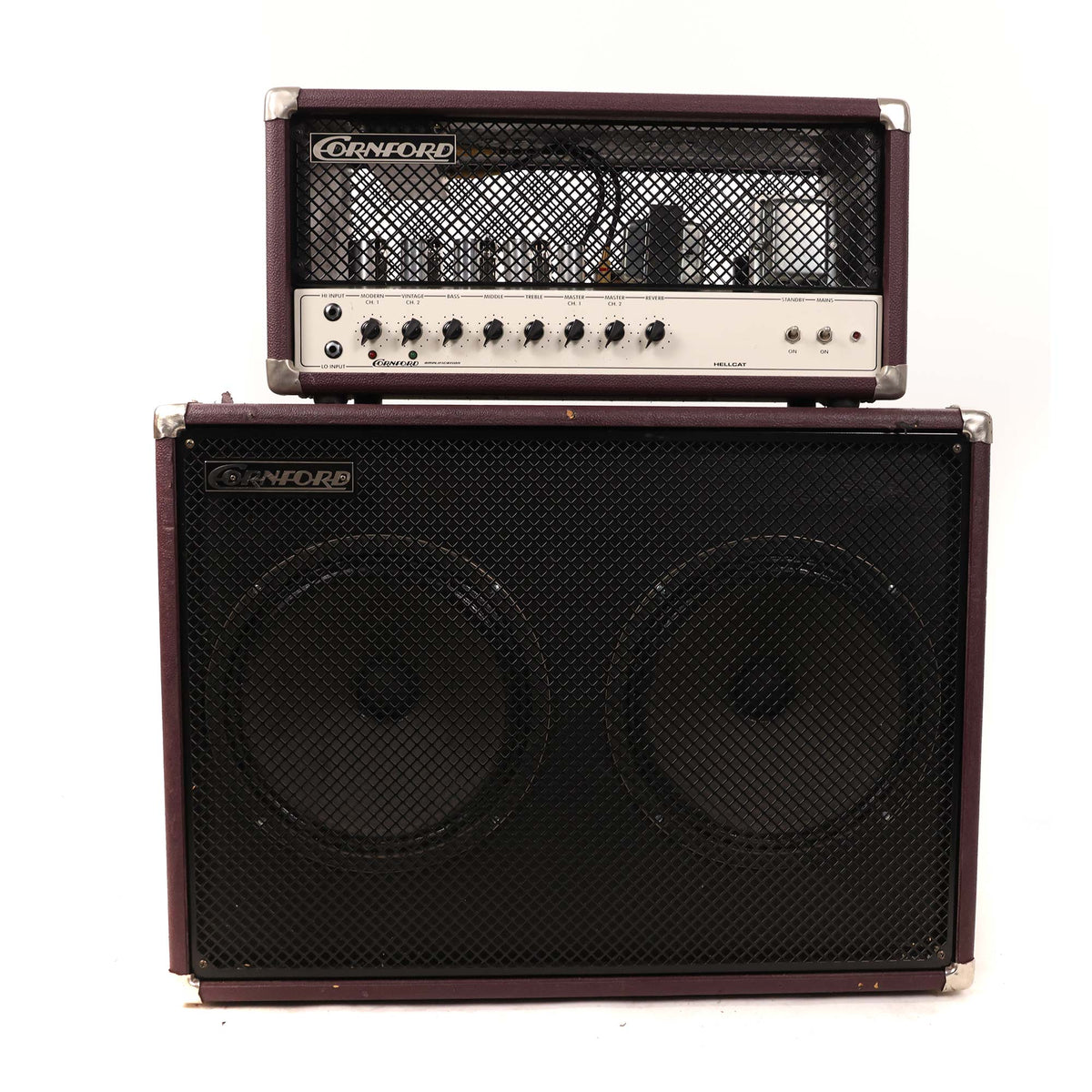 Cornford Hellcat Head and 2x12 Cabinet Local Pickup Only — 2
