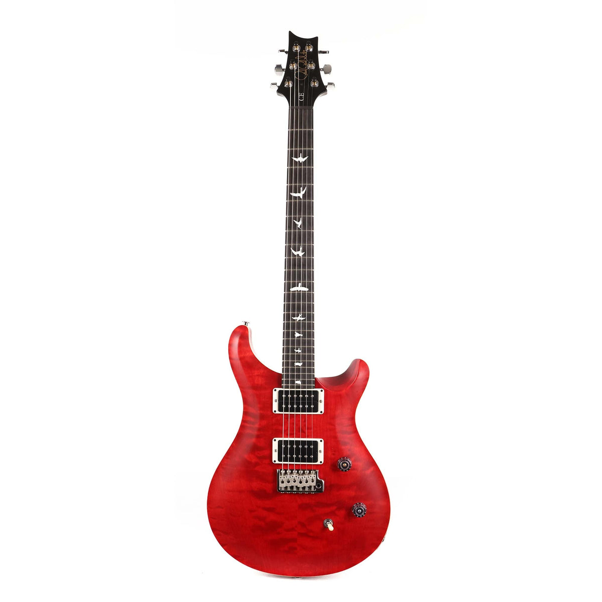 PRS Wood Library CE24 Satin Quilt Top Ruby Red 2023 — 2