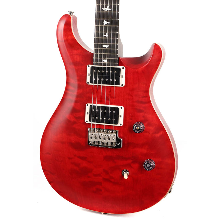 PRS Wood Library CE24 Satin Quilt Top Ruby Red 2023