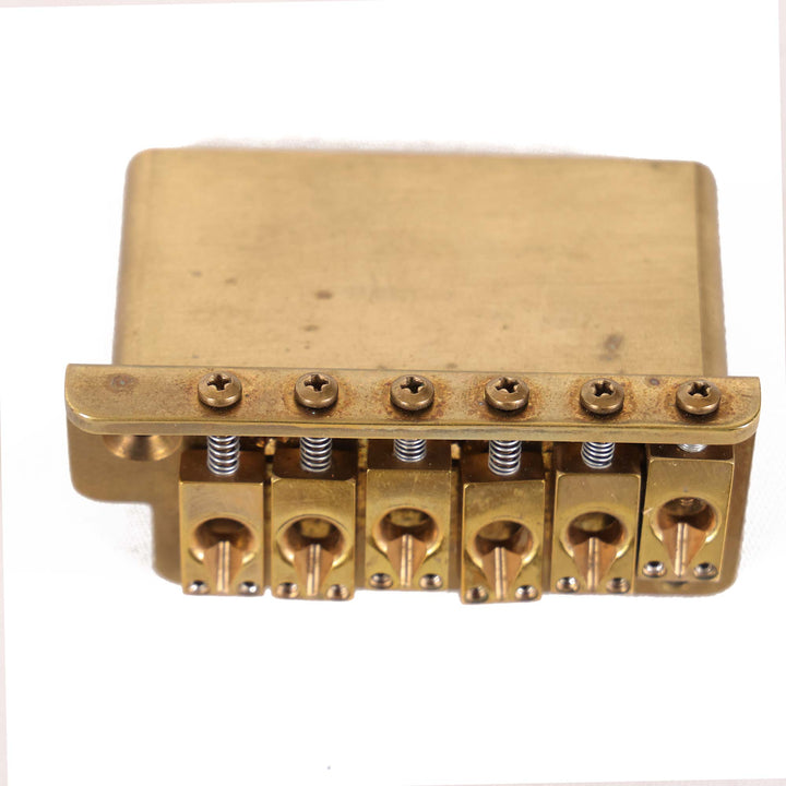 1970s Stars-Style Brass Tremolo Bridge