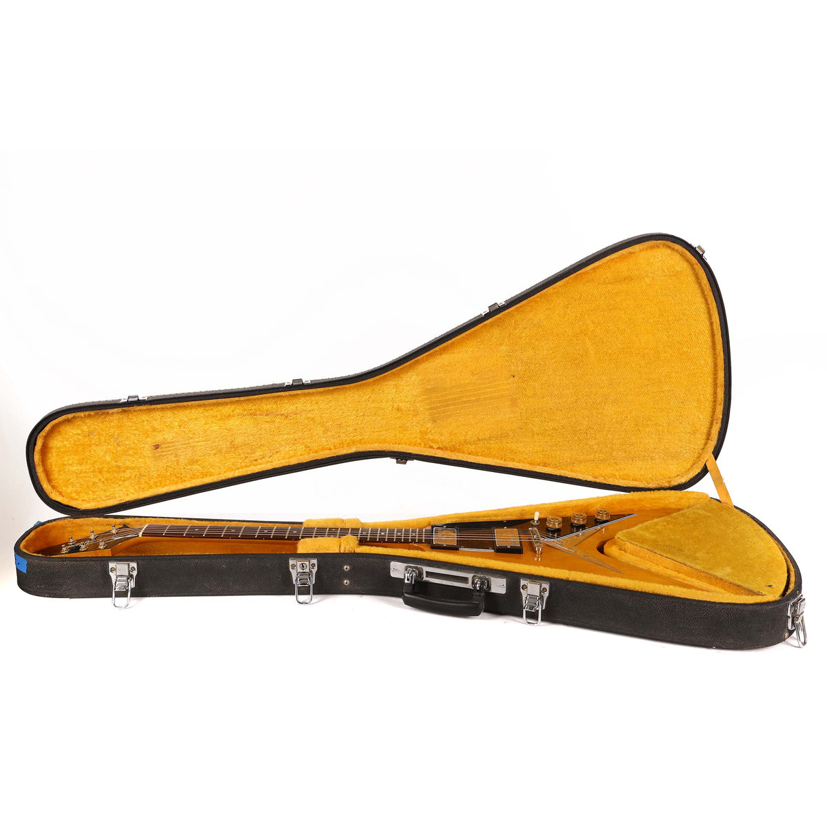 1976 Ibanez Rocket Roll V Guitar Natural — 10
