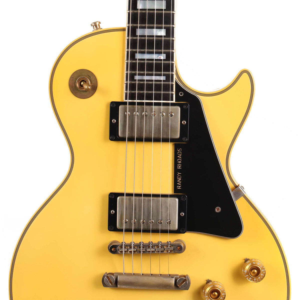 Gibson Custom Shop Randy Rhoads 1974 Les Paul Custom VOS White 2010 — 4