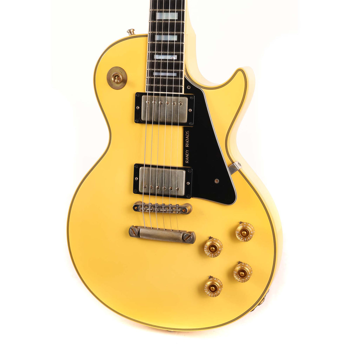 Gibson Custom Shop Randy Rhoads 1974 Les Paul Custom VOS White 2010 — 5