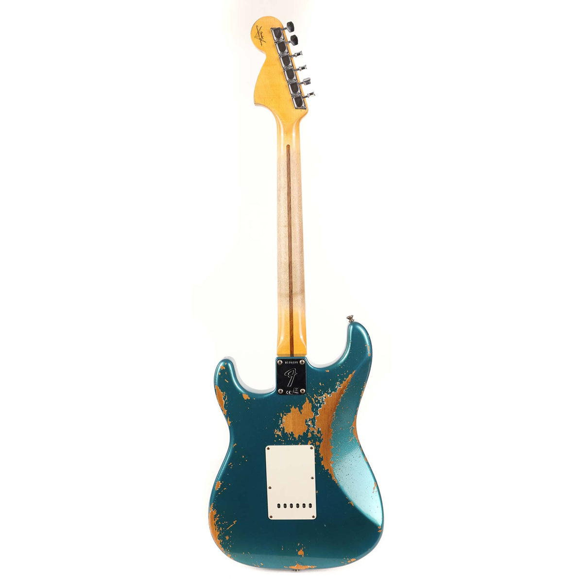 Fender Custom Shop 1969 Stratocaster HSS Heavy Relic Ocean Turquoise 2023 — 3