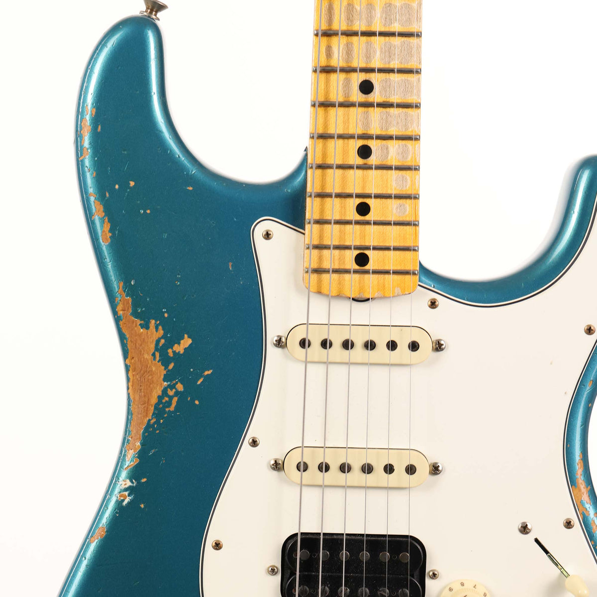 Fender Custom Shop 1969 Stratocaster HSS Heavy Relic Ocean Turquoise 2023 — 5