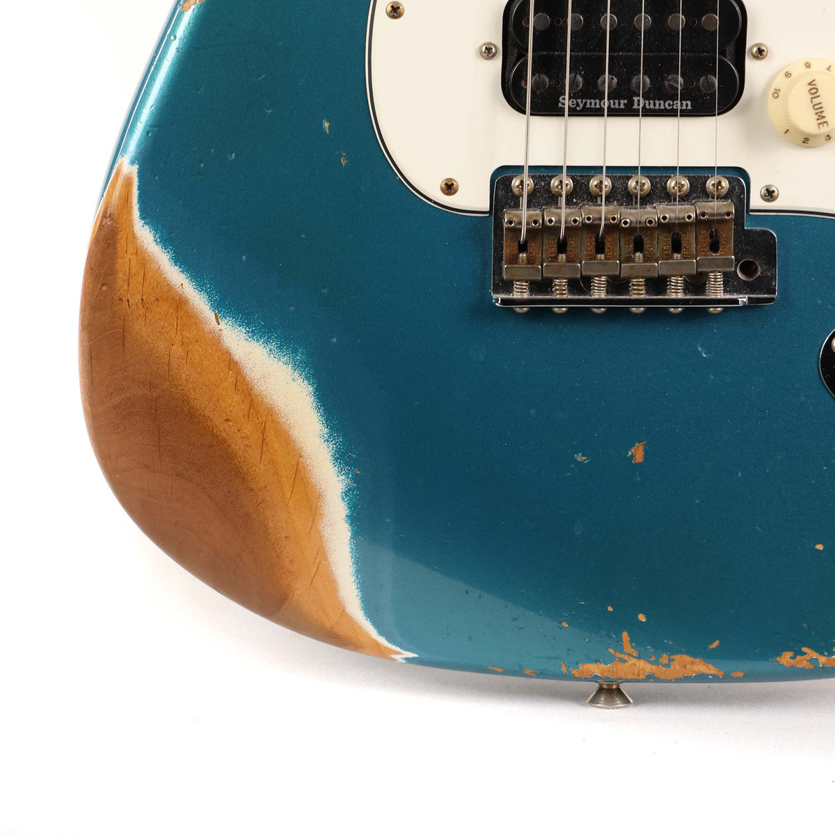 Fender Custom Shop 1969 Stratocaster HSS Heavy Relic Ocean Turquoise 2023 — 6