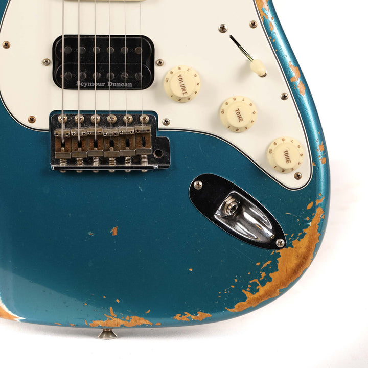 Fender Custom Shop 1969 Stratocaster HSS Heavy Relic Ocean Turquoise 2023