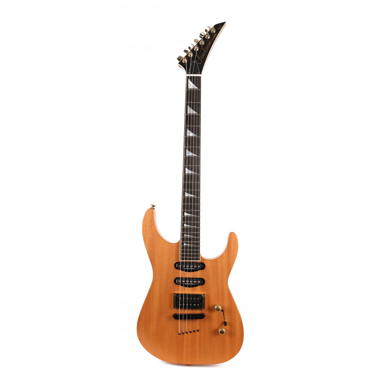 Jackson Custom Shop SL2H-V Soloist HSS Tune-o-Matic Natural Oil 2024 — 2