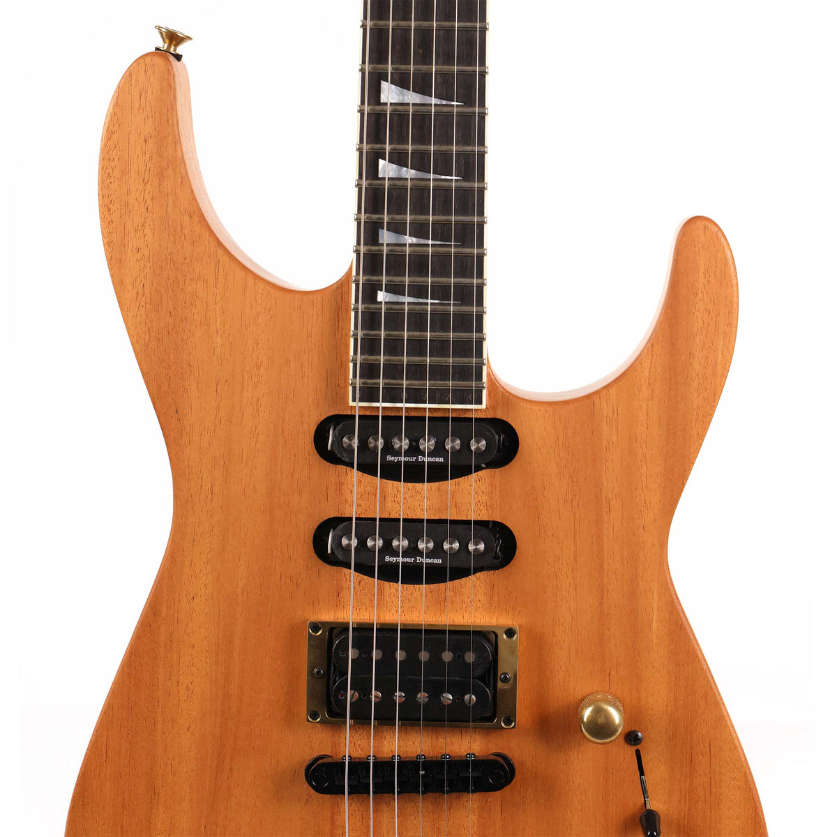 Jackson Custom Shop SL2H-V Soloist HSS Tune-o-Matic Natural Oil 2024 — 4