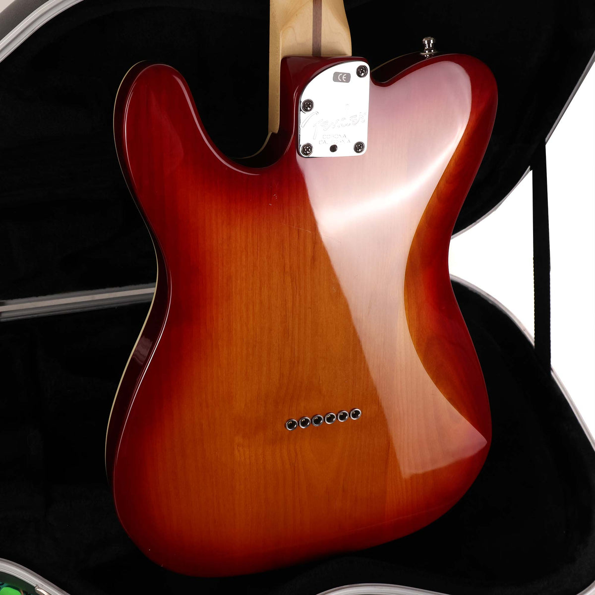Fender American Deluxe Telecaster Aged Cherry Sunburst 2005 — 10